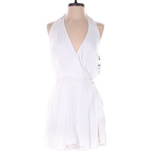 Leith White Romper Short Dress Size Large